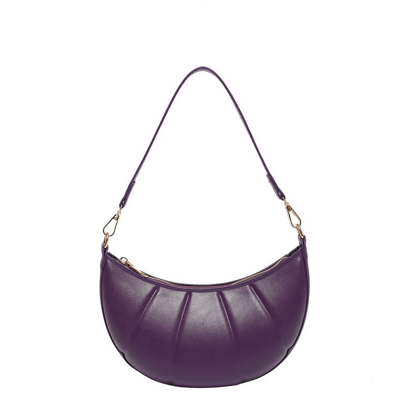 Bolsa de Ombro Elegante com Corrente e Formato de Lua view 8