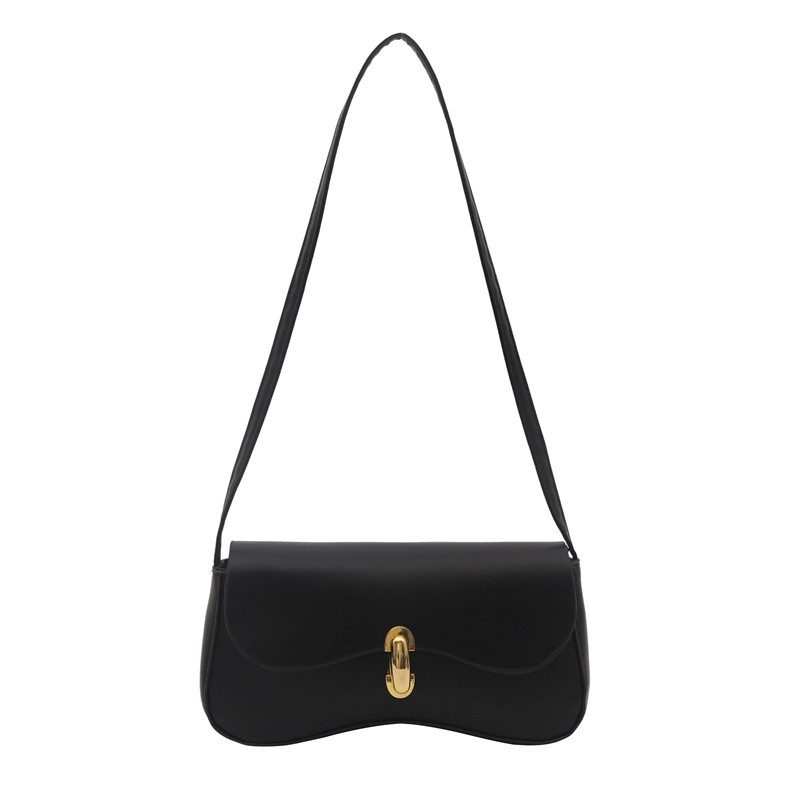 Bolsa de Ombro Minimalista de Cor Sólida view 6