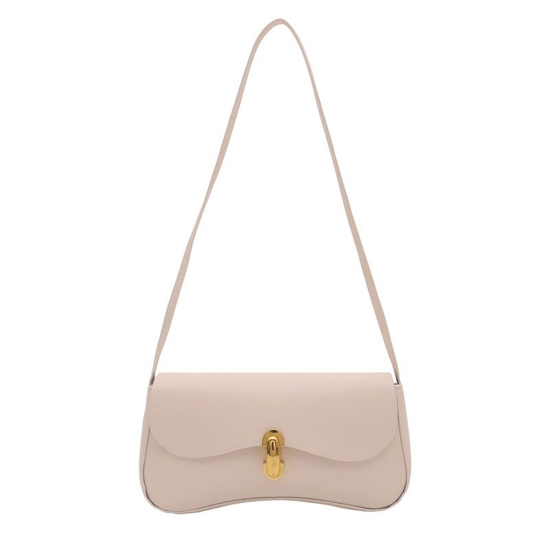 Bolsa de Ombro Minimalista de Cor Sólida view 9