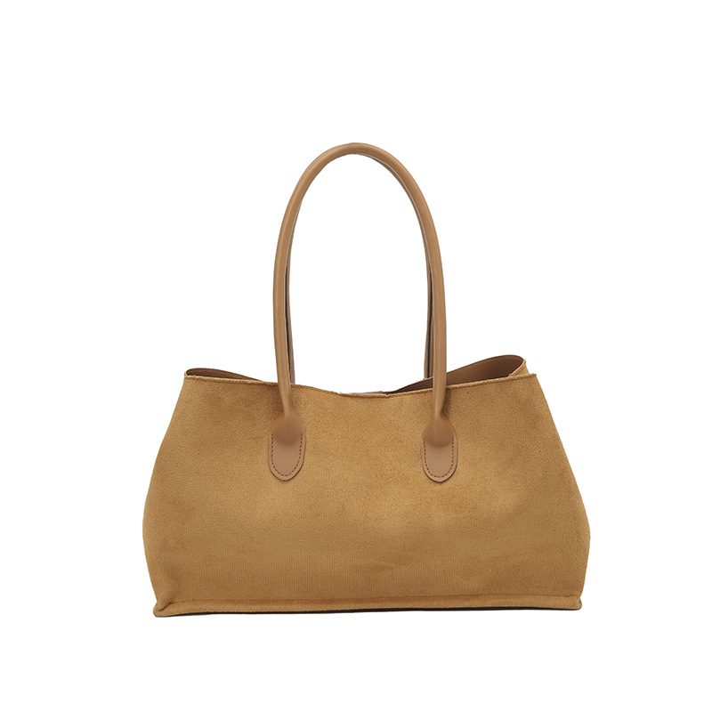 Solid Color Vintage Underarm Shoulder Bag view 6