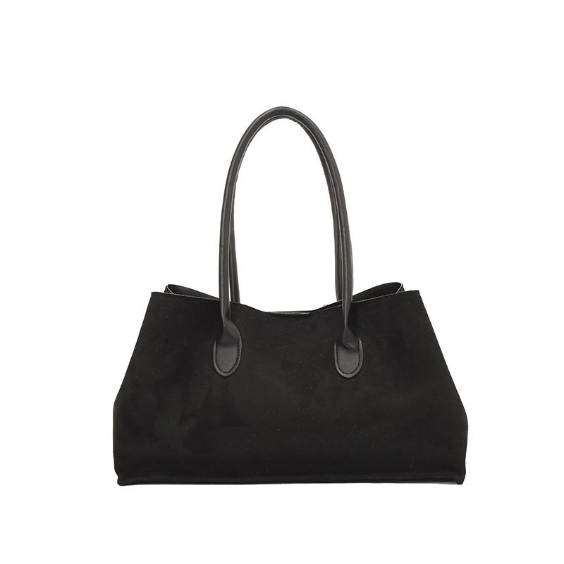 Solid Color Vintage Underarm Shoulder Bag view 8