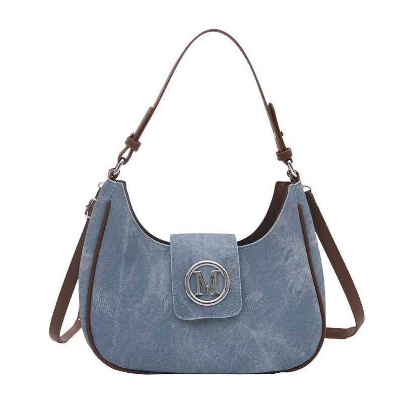 Letter Design Underarm Shoulder Bag view 10