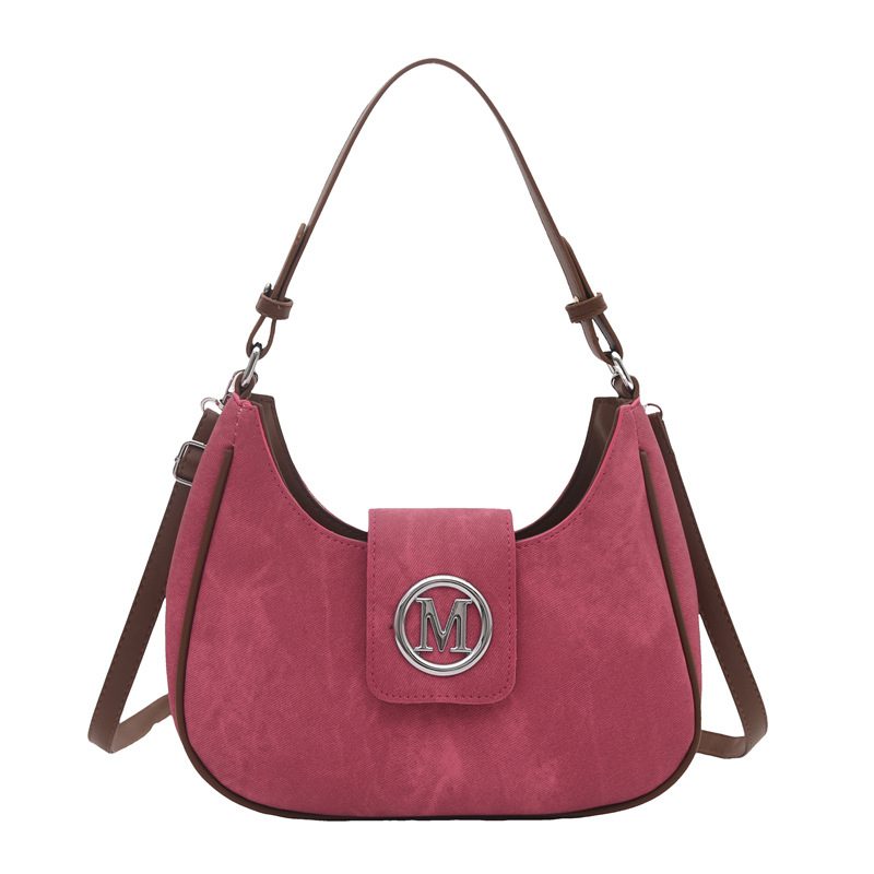 Letter Design Underarm Shoulder Bag view 9