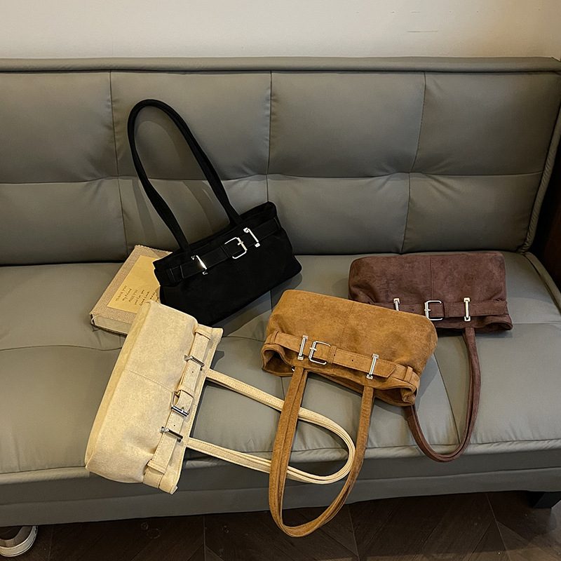 Belted Vintage Underarm Shoulder Bag