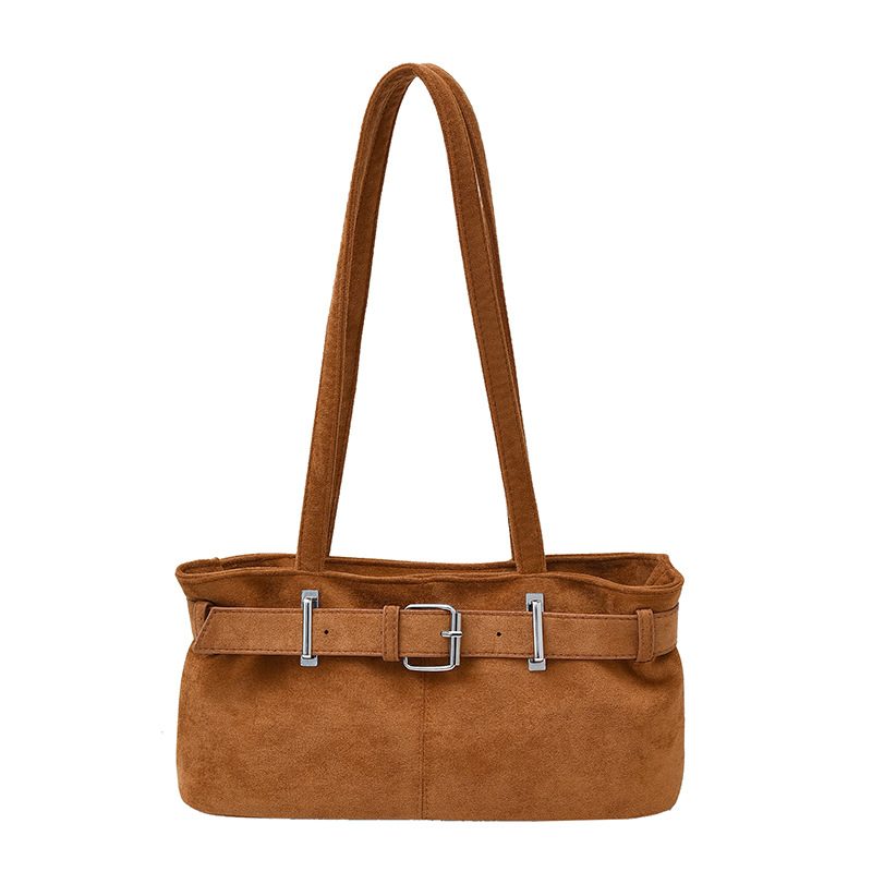 Bolsa de Ombro Sob o Braço Vintage com Cinto view 7