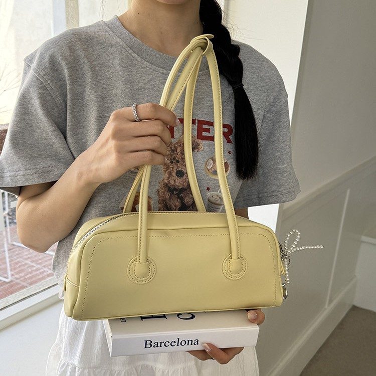 Minimalist Baguette Shoulder Bag view 2