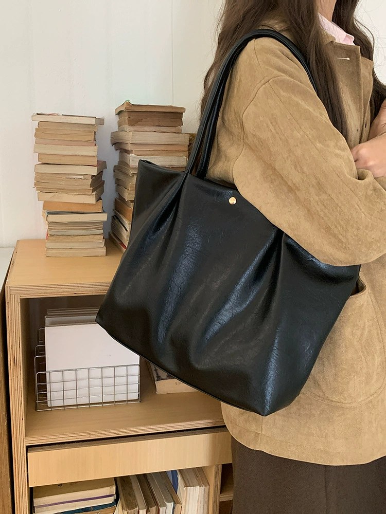 PU Leather Tote Bag for wholesale OEM — YANYAN Bags Guangzhou handbag factory