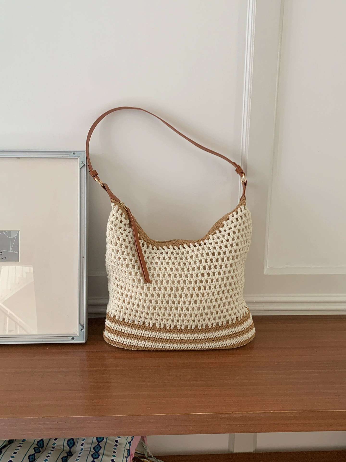 Woven Synthetic Tote Bag for wholesale OEM — YANYAN Bags Guangzhou handbag factory