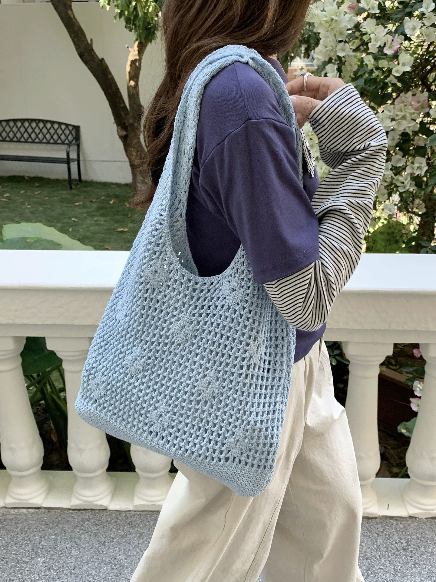 Woven Synthetic Tote Bag for wholesale OEM — YANYAN Bags Guangzhou handbag factory