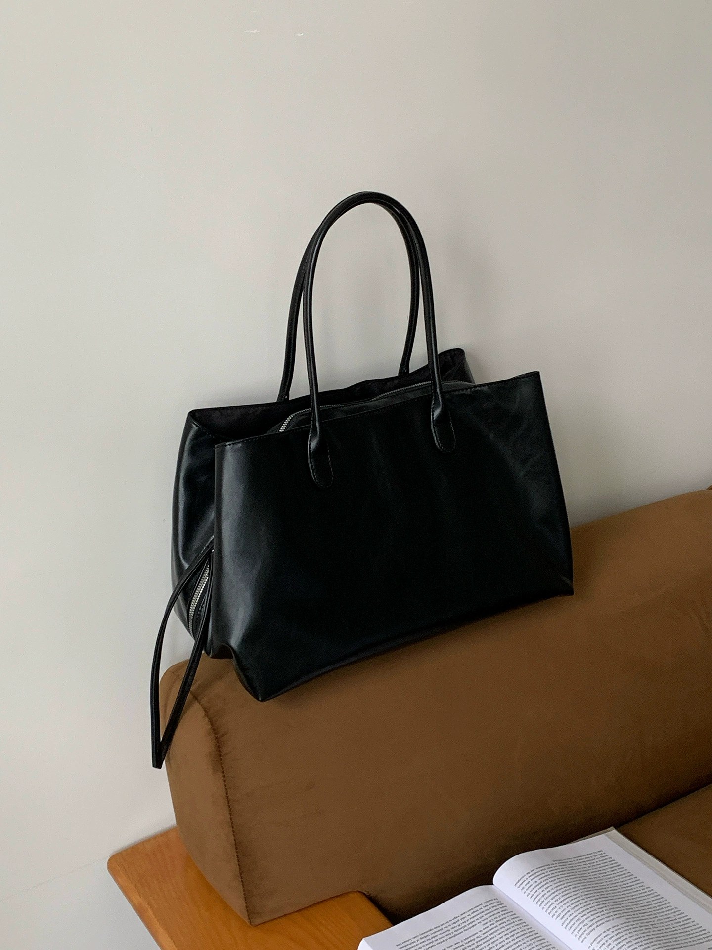 PU Leather Tote Bag for wholesale OEM — YANYAN Bags Guangzhou handbag factory
