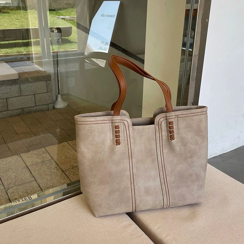 PU Leather Tote Bag for wholesale OEM — YANYAN Bags Guangzhou handbag factory