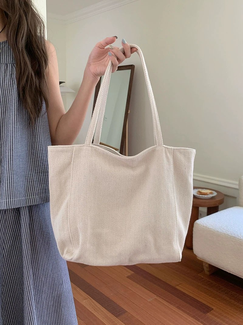 Cotton Canvas Tote Bag for wholesale OEM — YANYAN Bags Guangzhou handbag factory