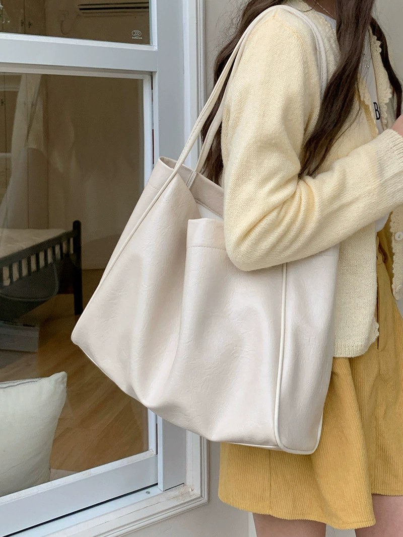 PU Leather Tote Bag for wholesale OEM — YANYAN Bags Guangzhou handbag factory
