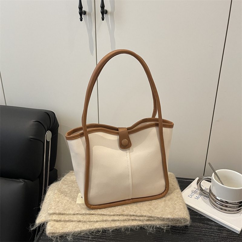 Edle Vintage-Tasche für Damen, neue Trend-Kollektion 2025, Maillard-Schultertasche, große Kapazität, Pendler-Tasche, Bestseller-Shopper view 12