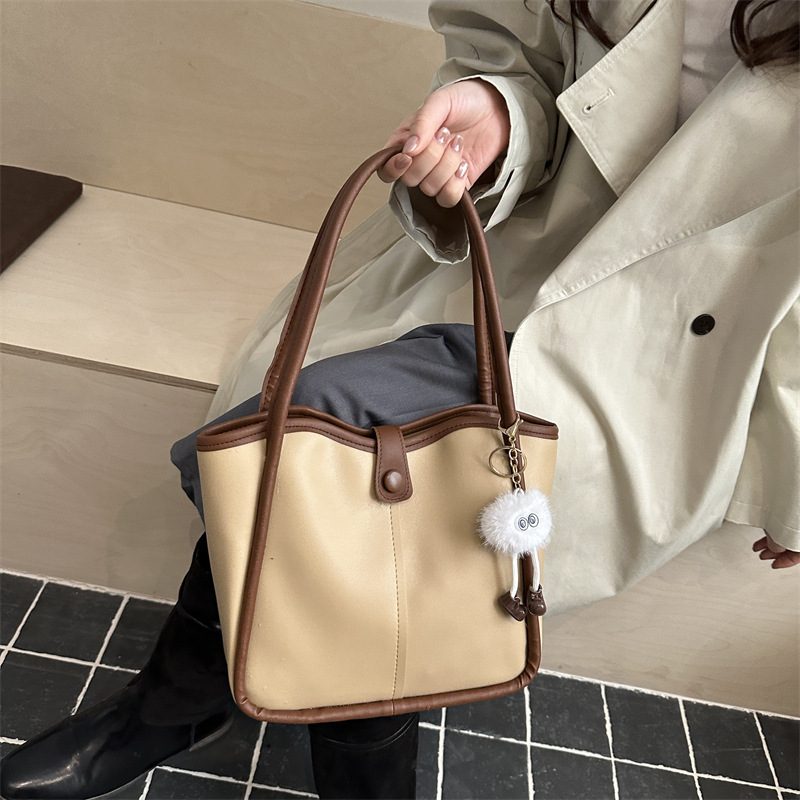 Edle Vintage-Tasche für Damen, neue Trend-Kollektion 2025, Maillard-Schultertasche, große Kapazität, Pendler-Tasche, Bestseller-Shopper view 8