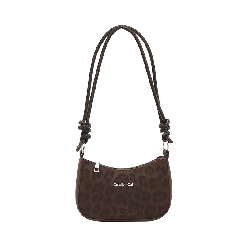 Leopard Print Underarm Tote Shoulder Bag view 3