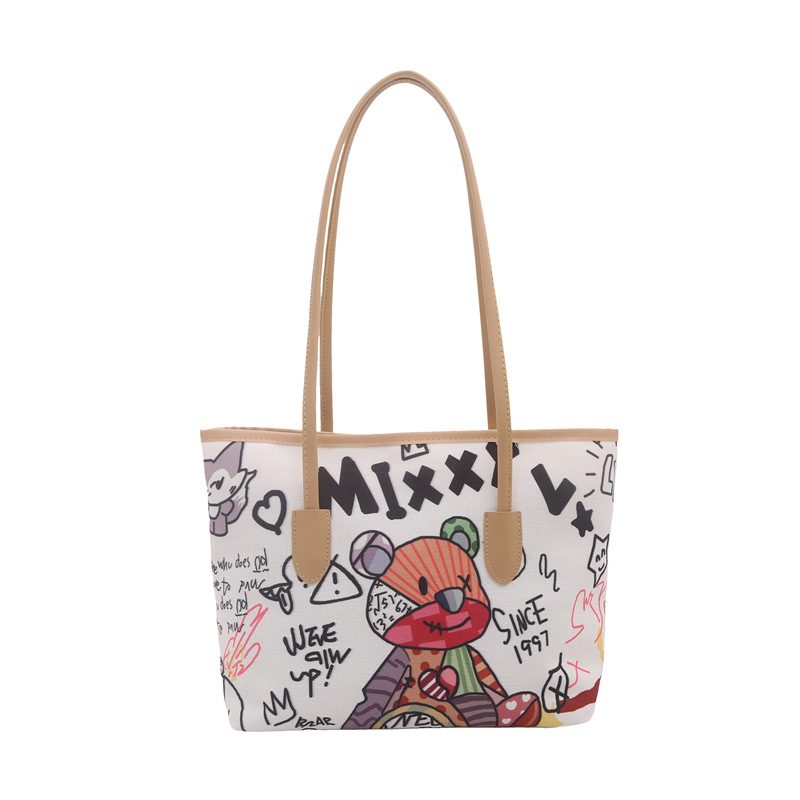Minimalist Large Capacity Shoulder Tote Bag view 11