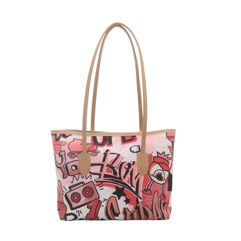 Minimalist Large Capacity Shoulder Tote Bag view 5