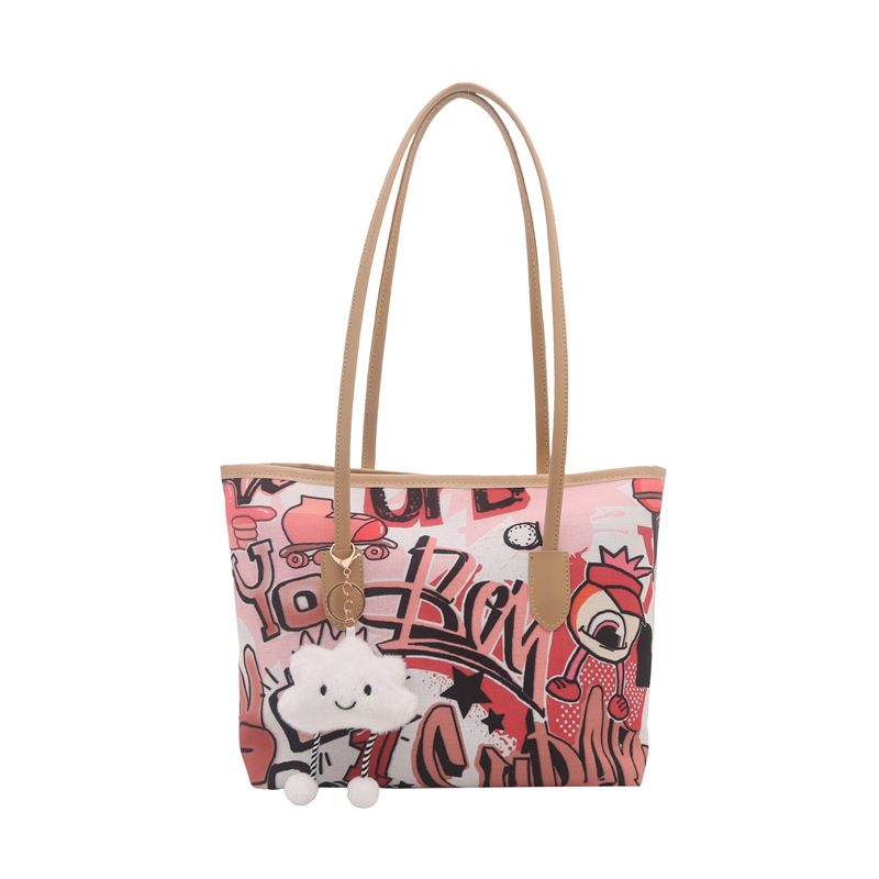 Minimalist Large Capacity Shoulder Tote Bag view 7