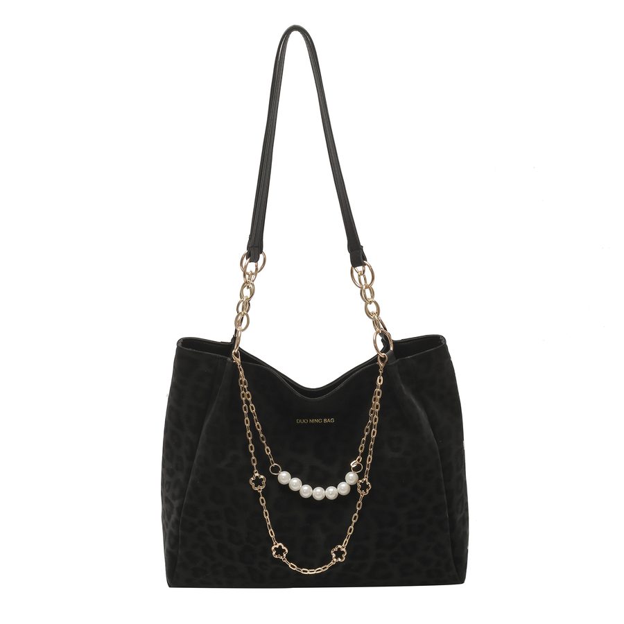Pearl Chain Large Capacity Shoulder Tote Bag view 8