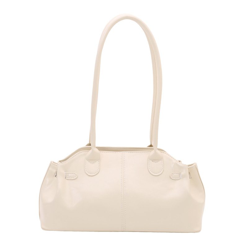 Glossy Leather Large Capacity Shoulder Tote Bag view 6