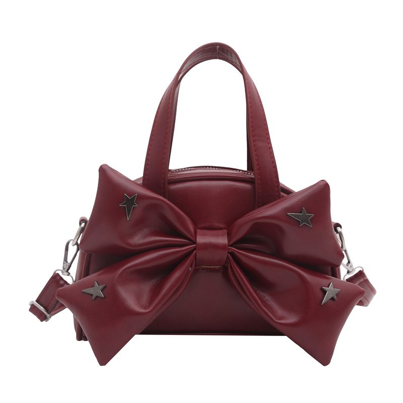 Sac à main et épaule à nœud papillon style coréen tendance hiver chic et léger pour le travail 2026 view 7