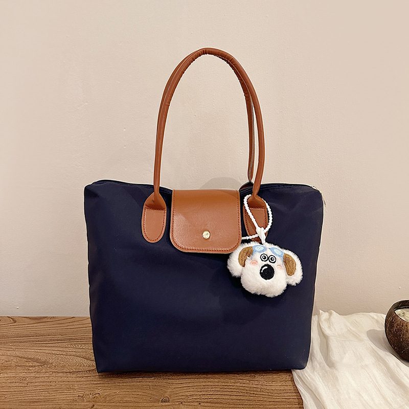 Nylon Large Capacity Tote Bag Lightweight Shoulder view 3