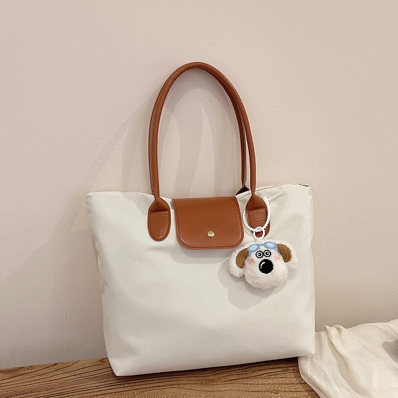 Nylon Large Capacity Tote Bag Lightweight Shoulder view 4