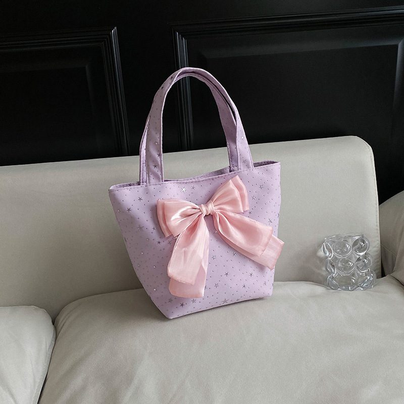 Bolsa Tote Grande com Laço para Ombro view 4