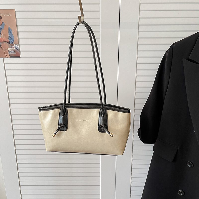 Minimalist Commuter Large Tote Shoulder Bag view 2