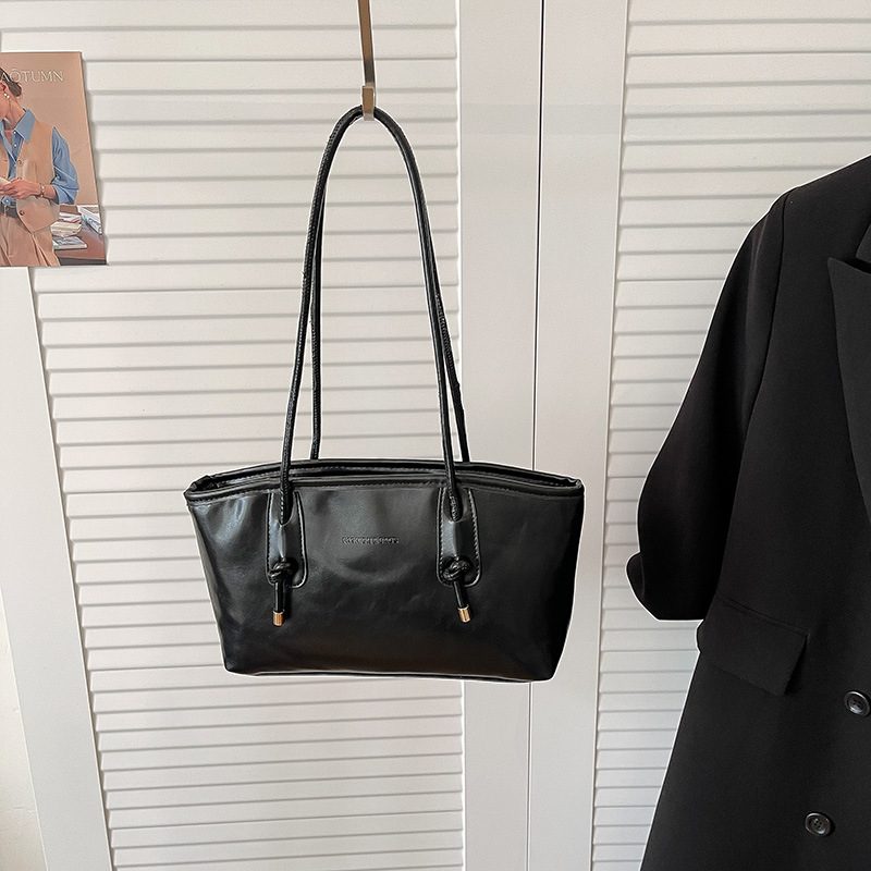 Minimalist Commuter Large Tote Shoulder Bag view 3