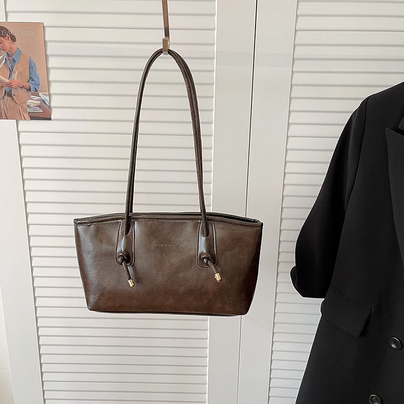 Minimalist Commuter Large Tote Shoulder Bag view 4