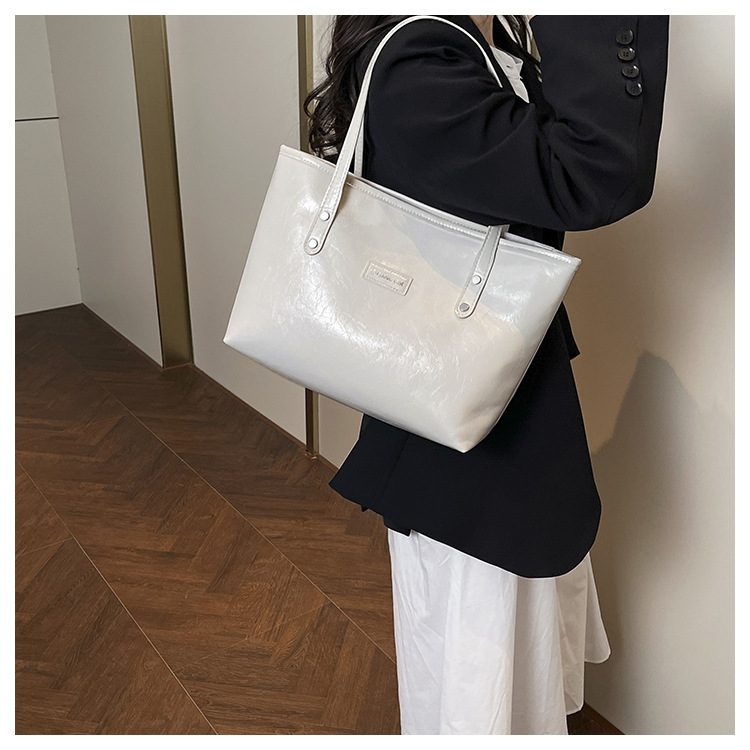 Lace Pearl Bow Tote Shoulder Bag view 11