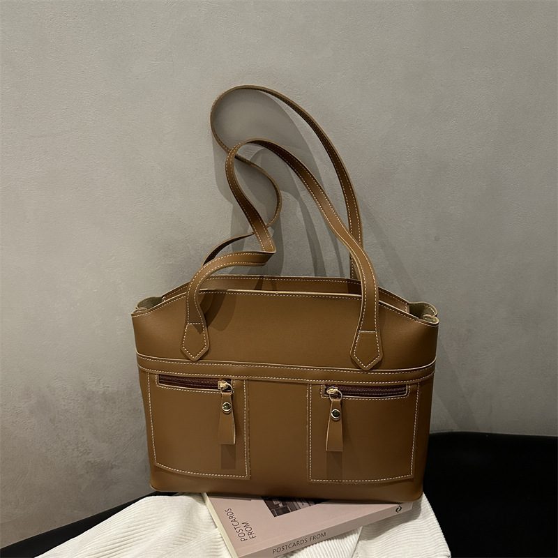 Korean Large Tote Shoulder Bag view 2