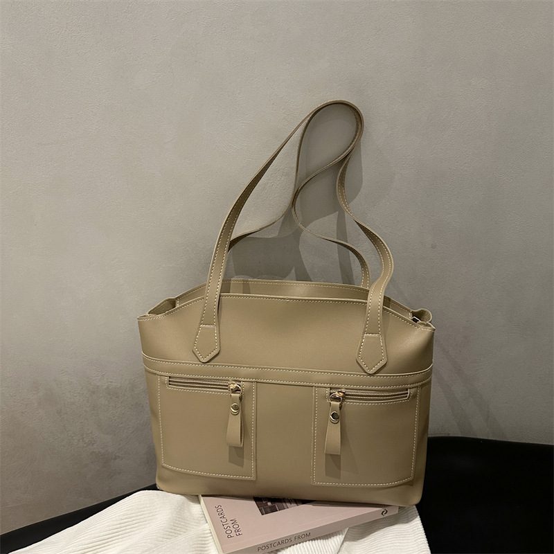 Korean Large Tote Shoulder Bag view 4