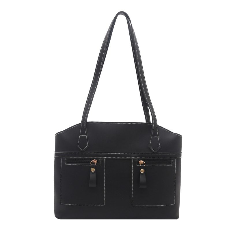 Korean Large Tote Shoulder Bag view 7