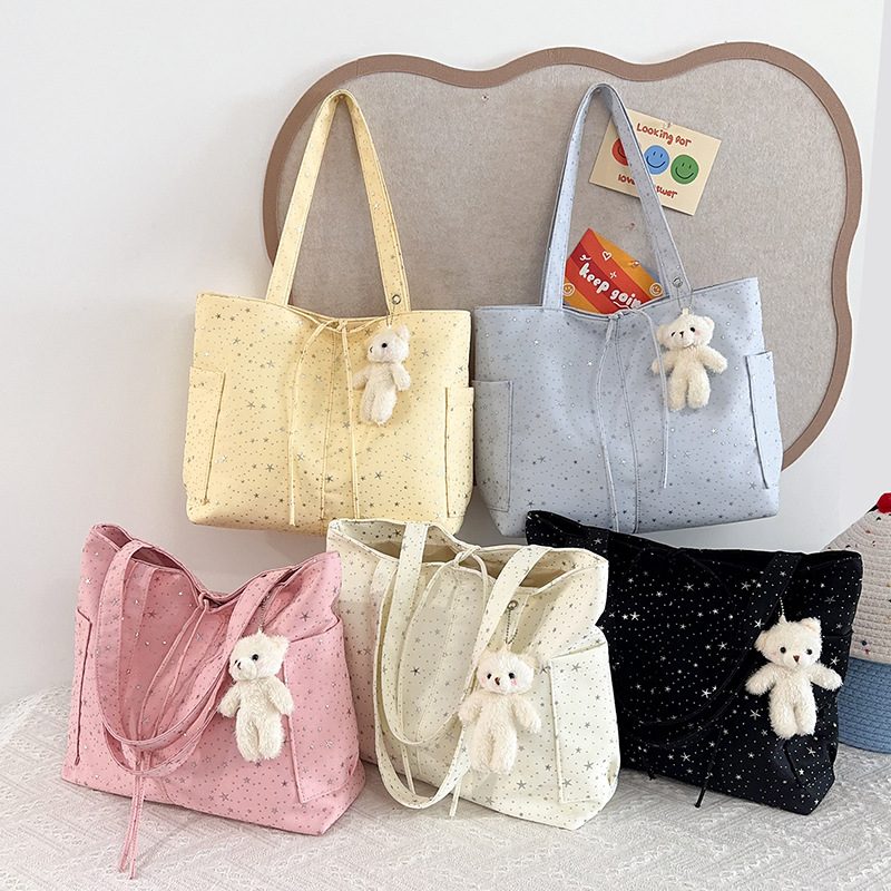 Korean Lightweight Large Tote Shoulder Bag