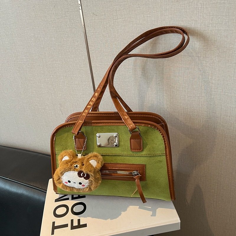 Bolsa Tote Grande Retrô para Ombro view 2