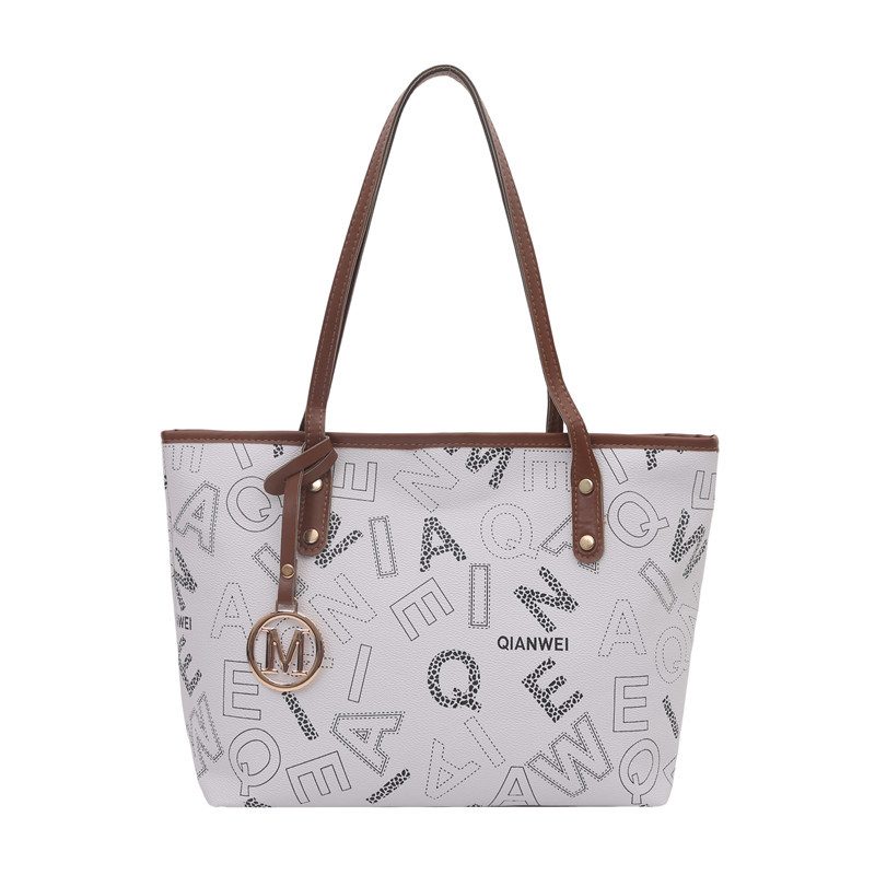 Printed Large Tote Shoulder Bag view 6