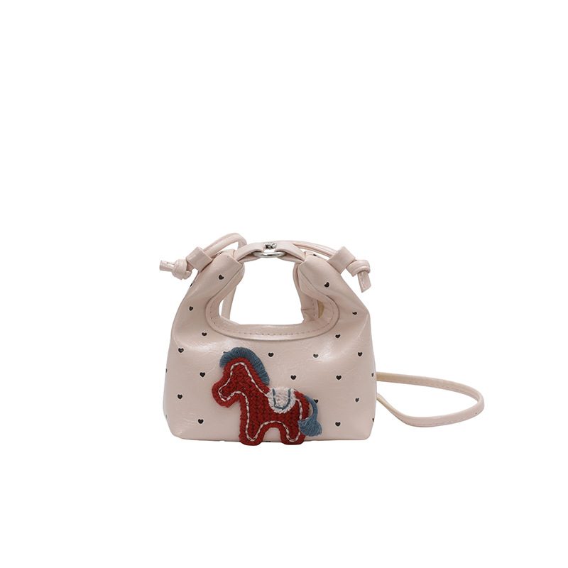 Minimalist Letter Detail Top-Handle Shoulder Bag view 7