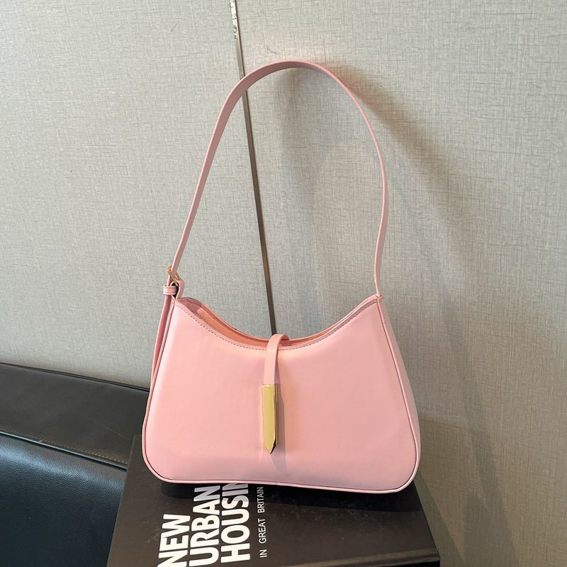European Vintage Minimalist Top-Handle Tote Bag view 2