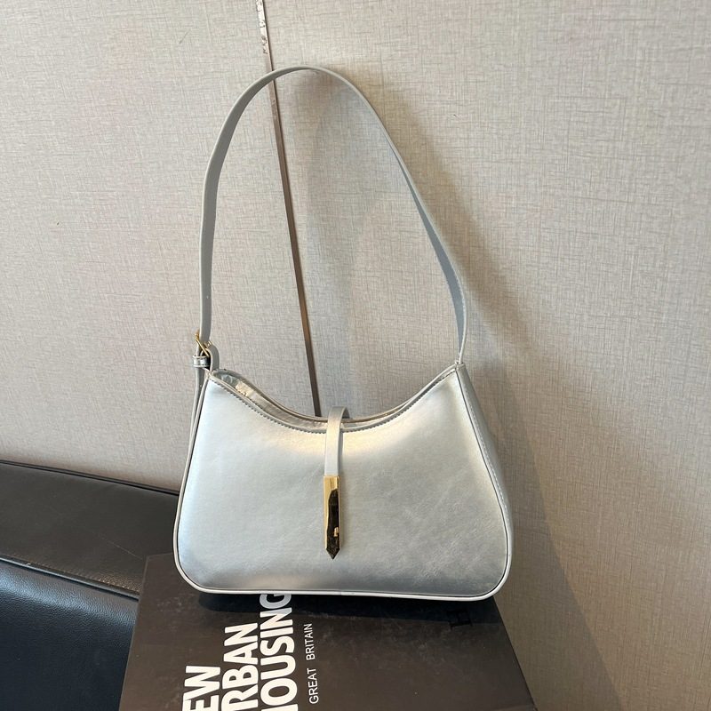 European Vintage Minimalist Top-Handle Tote Bag view 3