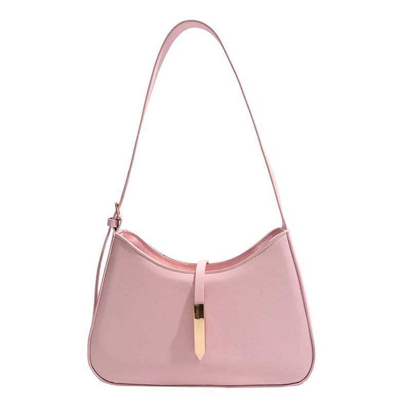 European Vintage Minimalist Top-Handle Tote Bag view 5