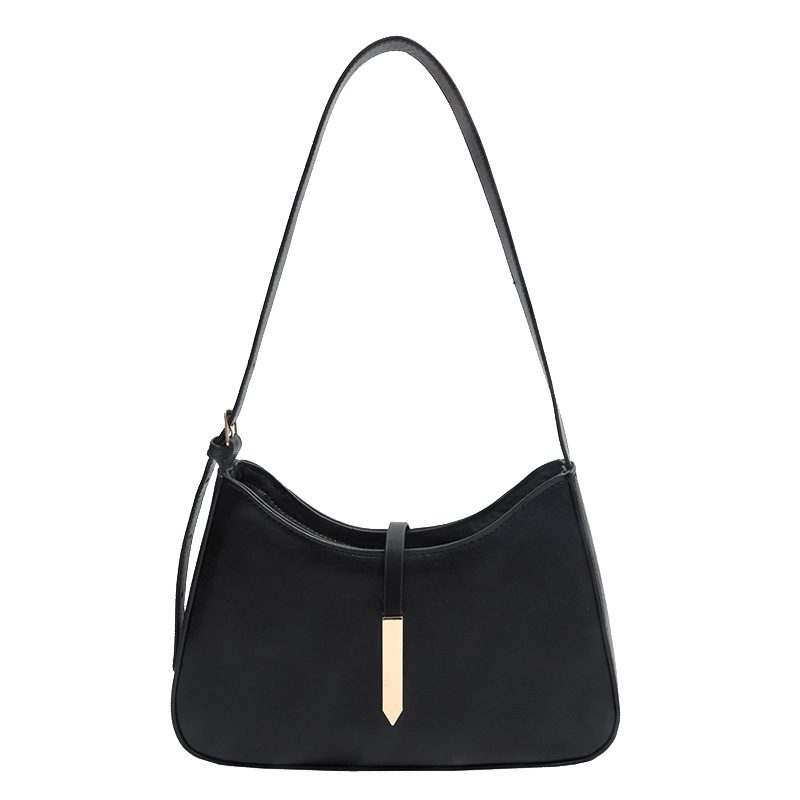 European Vintage Minimalist Top-Handle Tote Bag view 6