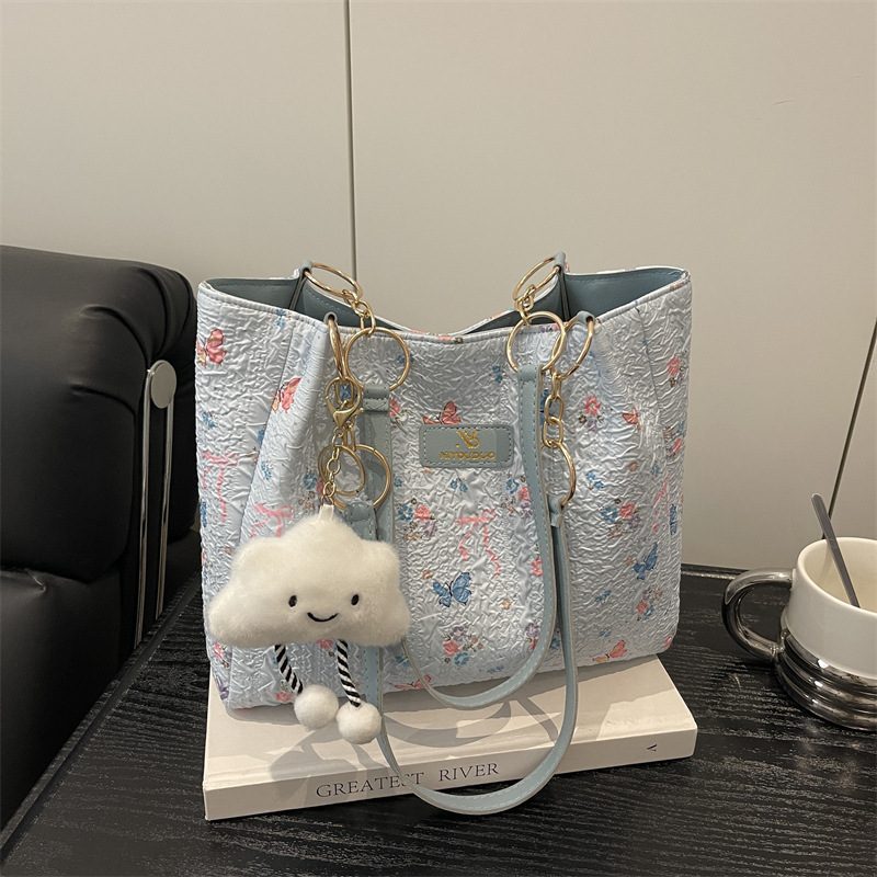 Bolsa Tote Grande Capacidade Doce com Laço view 4