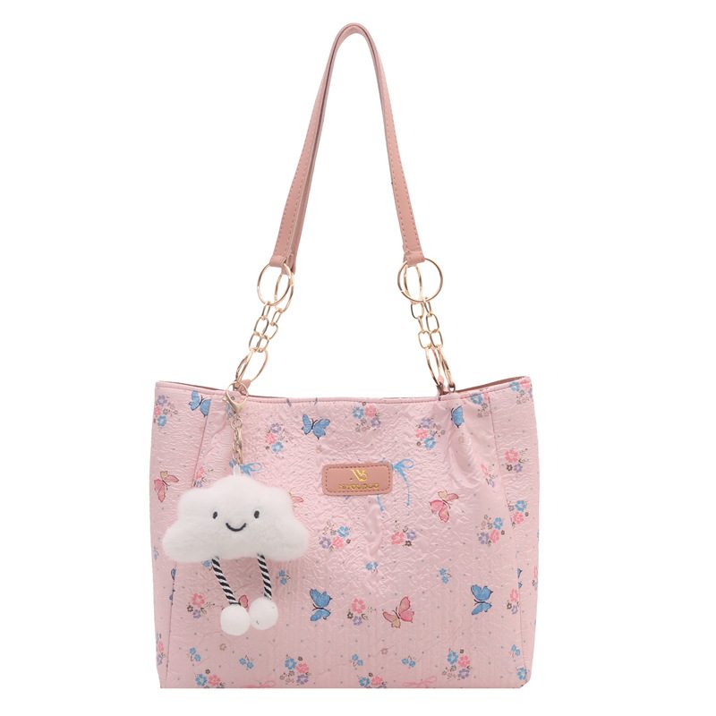 Bolsa Tote Grande Capacidade Doce com Laço view 6
