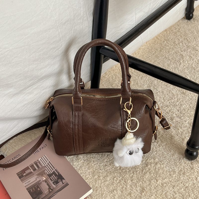 Vintage Boston Pillow Top-Handle Bag view 2