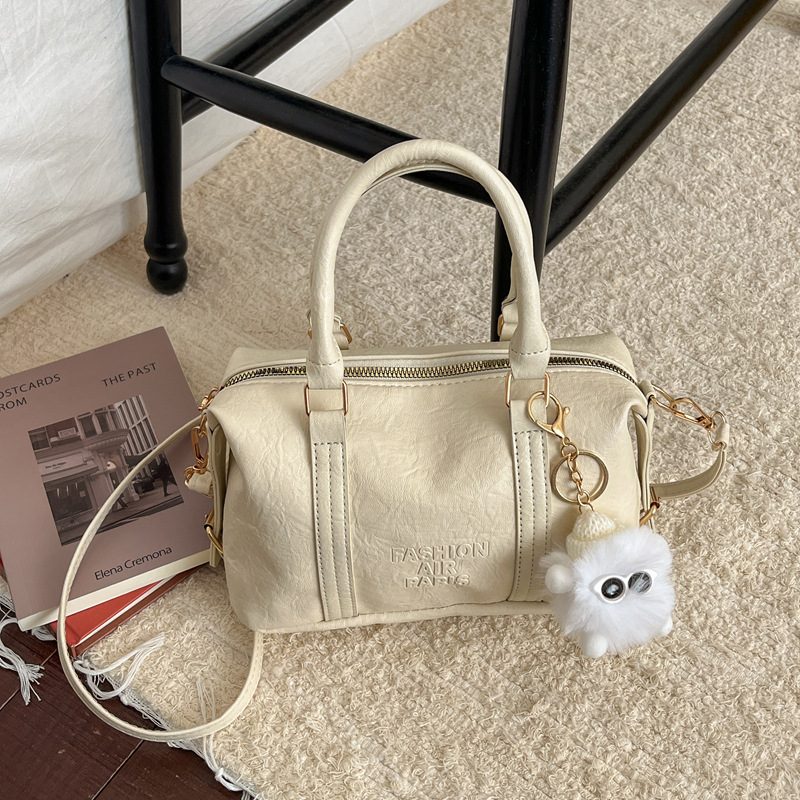 Vintage Boston Pillow Top-Handle Bag view 3