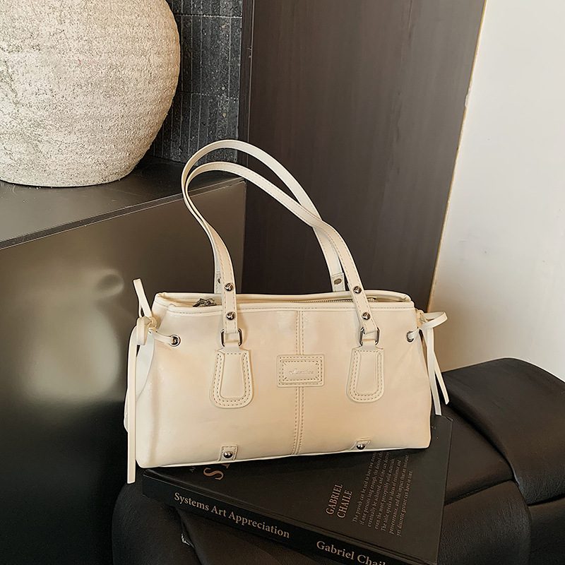 Korean Style Large Capacity Top-Handle Tote Bag view 2