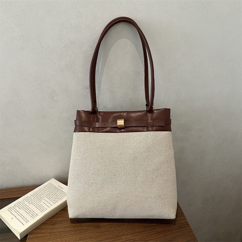 Minimalist Top-Handle Commuter Tote view 4
